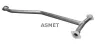Abgasrohr Mitte ASMET 11.054