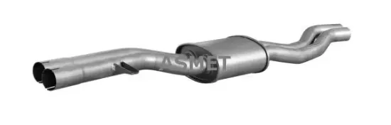 Mittelschalldämpfer ASMET 12.039 Bild Mittelschalldämpfer ASMET 12.039