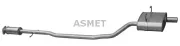 Mittelschalldämpfer ASMET 12.025