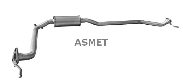 Mittelschalldämpfer ASMET 13.031