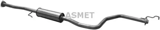 Mittelschalldämpfer ASMET 13.006 Bild Mittelschalldämpfer ASMET 13.006