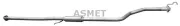 Mittelschalldämpfer ASMET 13.009