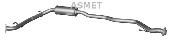 Mittelschalldämpfer ASMET 13.014