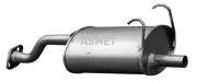 Endschalldämpfer ASMET 13.017