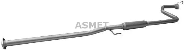 Mittelschalldämpfer ASMET 13.025