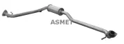 Mittelschalldämpfer ASMET 13.036