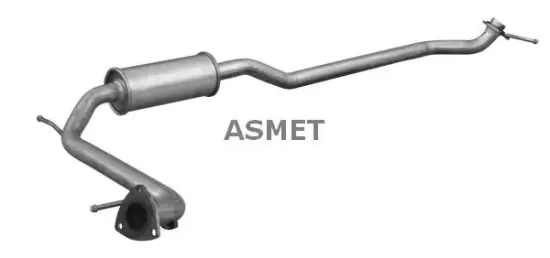 Mittelschalldämpfer ASMET 13.036 Bild Mittelschalldämpfer ASMET 13.036
