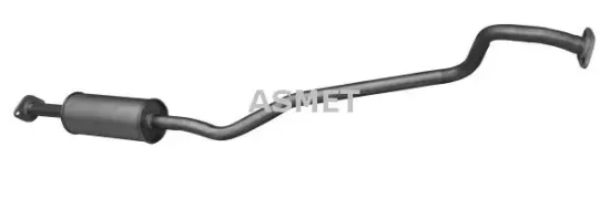 Mittelschalldämpfer ASMET 14.027 Bild Mittelschalldämpfer ASMET 14.027