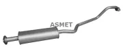 Mittelschalldämpfer ASMET 14.035