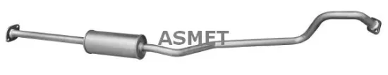 Mittelschalldämpfer mitte ASMET 14.036 Bild Mittelschalldämpfer mitte ASMET 14.036