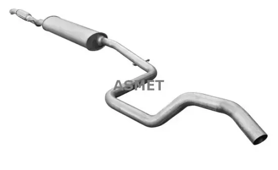 Mittelschalldämpfer ASMET 16.103 Bild Mittelschalldämpfer ASMET 16.103