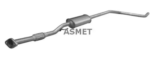 Mittelschalldämpfer ASMET 16.107 Bild Mittelschalldämpfer ASMET 16.107