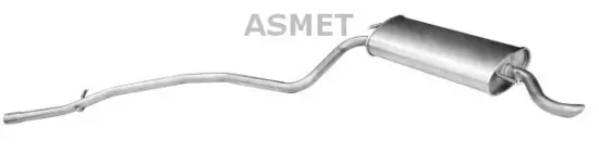 Endschalldämpfer ASMET 16.022 Bild Endschalldämpfer ASMET 16.022