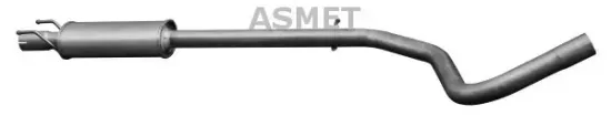 Mittelschalldämpfer ASMET 16.094 Bild Mittelschalldämpfer ASMET 16.094