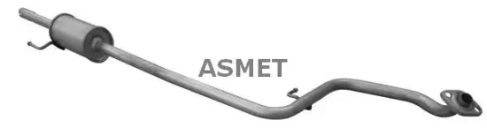 Mittelschalldämpfer ASMET 20.059 Bild Mittelschalldämpfer ASMET 20.059