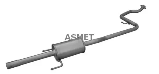 Mittelschalldämpfer ASMET 20.059 Bild Mittelschalldämpfer ASMET 20.059