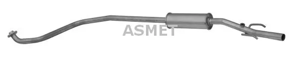 Mittelschalldämpfer ASMET 20.027
