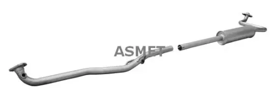 Mittelschalldämpfer ASMET 20.040 Bild Mittelschalldämpfer ASMET 20.040