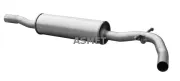 Mittelschalldämpfer ASMET 21.034