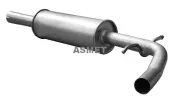 Mittelschalldämpfer ASMET 21.042