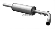 Mittelschalldämpfer ASMET 21.044