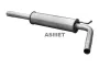 Mittelschalldämpfer ASMET 21.058 Bild Mittelschalldämpfer ASMET 21.058
