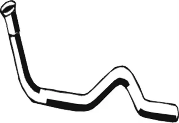 Abgasrohr vorne ASMET 03.023