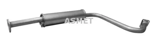 Mittelschalldämpfer ASMET 24.025 Bild Mittelschalldämpfer ASMET 24.025