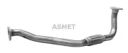 Abgasrohr vorne ASMET 24.051
