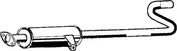 Mittelschalldämpfer ASMET 25.007