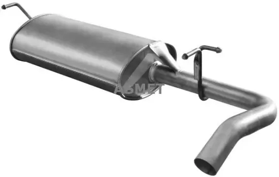 Endschalldämpfer ASMET 25.013 Bild Endschalldämpfer ASMET 25.013