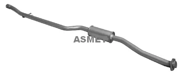 Mittelschalldämpfer ASMET 26.021