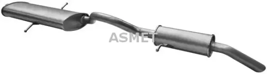 Endschalldämpfer ASMET 27.006 Bild Endschalldämpfer ASMET 27.006