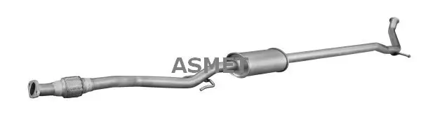 Mittelschalldämpfer ASMET 28.019