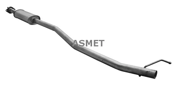 Mittelschalldämpfer ASMET 29.013