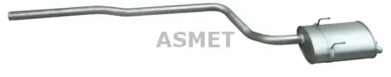 Endschalldämpfer ASMET 30.019 Bild Endschalldämpfer ASMET 30.019