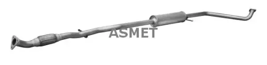 Mittelschalldämpfer ASMET 31.005 Bild Mittelschalldämpfer ASMET 31.005
