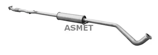 Mittelschalldämpfer ASMET 31.005 Bild Mittelschalldämpfer ASMET 31.005