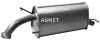 Endschalldämpfer ASMET 31.001 Bild Endschalldämpfer ASMET 31.001