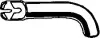 Abgasrohr hinten ASMET 07.235