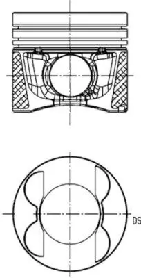 Kolben KOLBENSCHMIDT 40809610