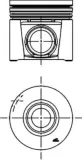 Kolben KOLBENSCHMIDT 40285600