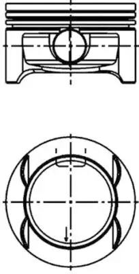 Kolben KOLBENSCHMIDT 40386600