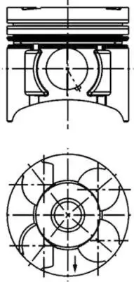 Kolben KOLBENSCHMIDT 40392600