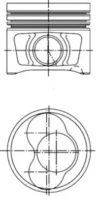 Kolben KOLBENSCHMIDT 40408620