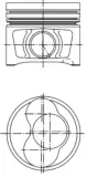 Kolben KOLBENSCHMIDT 40409600