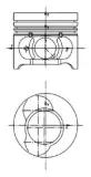 Kolben KOLBENSCHMIDT 40465610