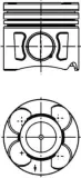 Kolben KOLBENSCHMIDT 41289600