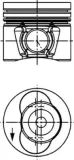 Kolben KOLBENSCHMIDT 40734620