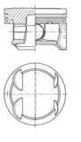 Kolben KOLBENSCHMIDT 41006600